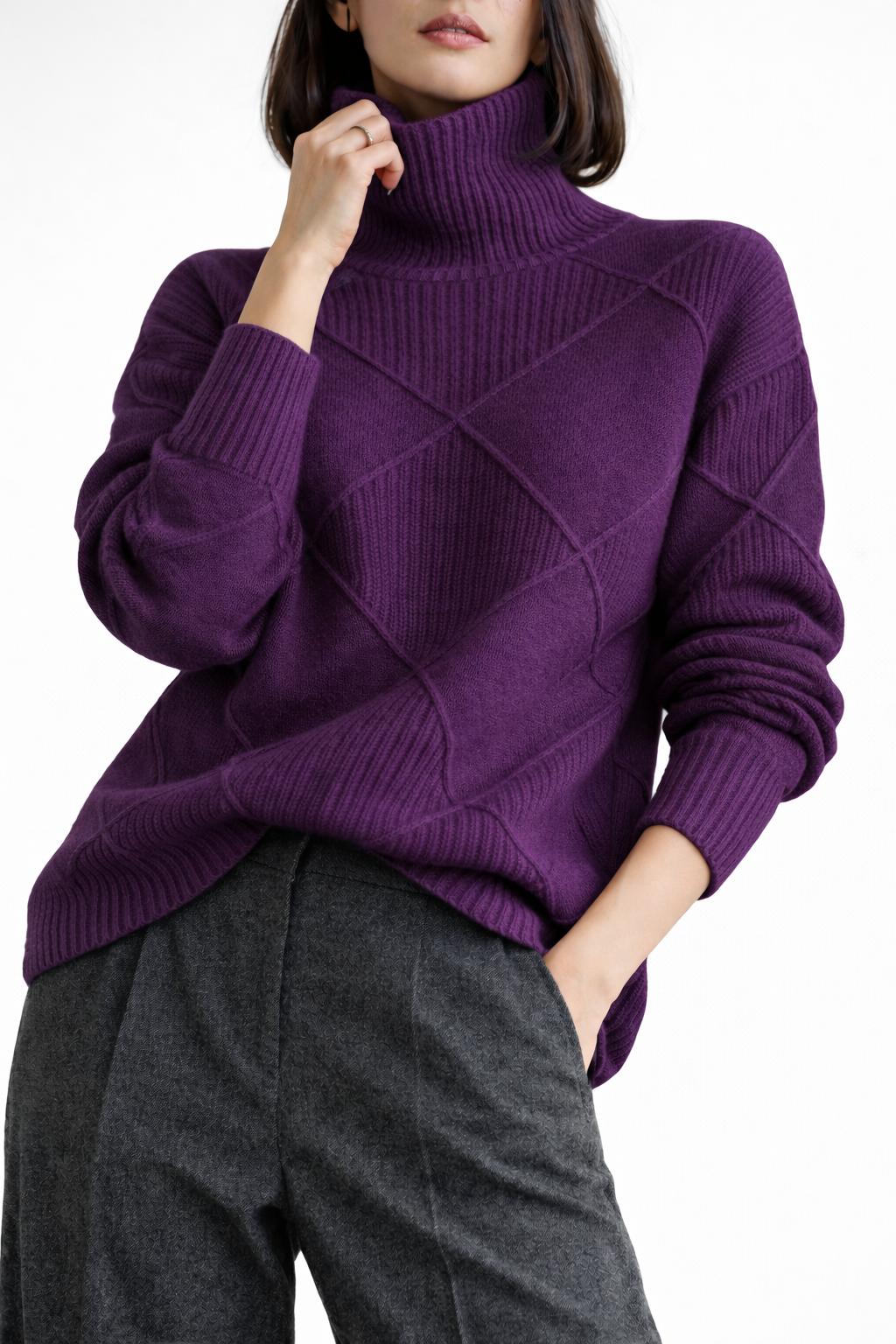 AROA | Jersey de cuello alto